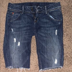 Hudson cropped shorts